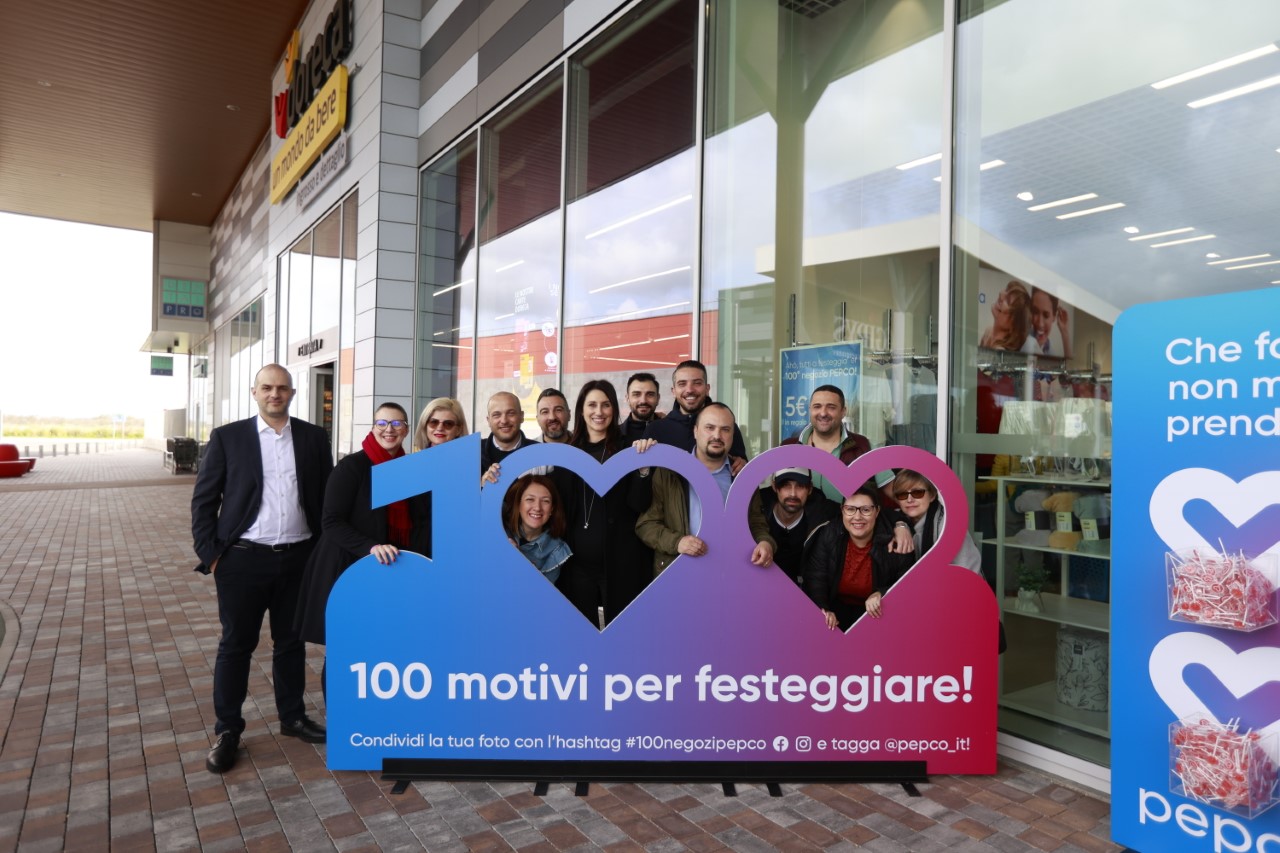 Green Retail  - Pepco annuncia l'apertura del 100° punto vendita in Italia 