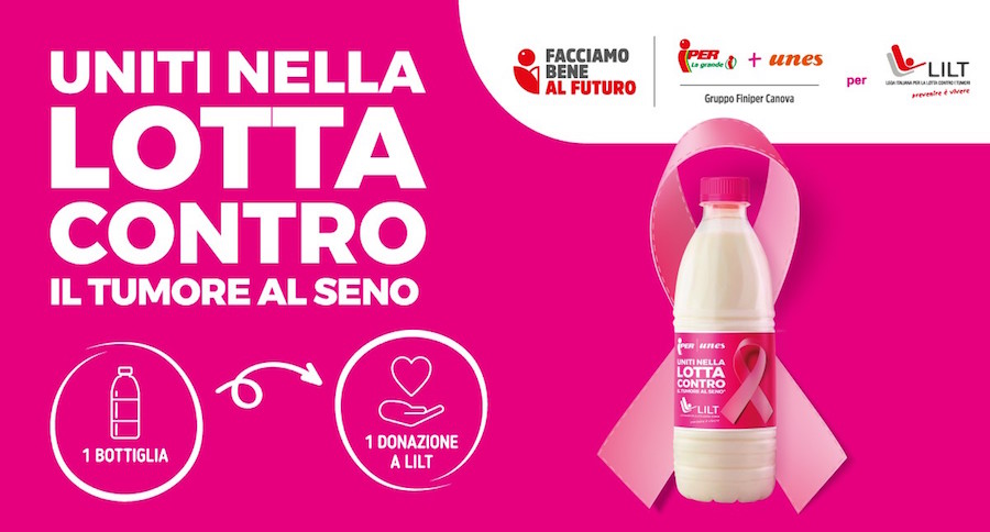 Iper La grande I e Unes sostengono Lilt