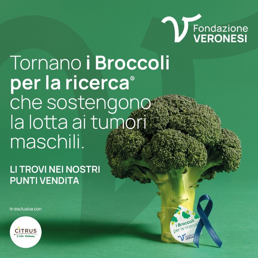 Lidl Italia per Fondazione Veronesi: al via l'iniziativa "Broccoli per la ricerca"