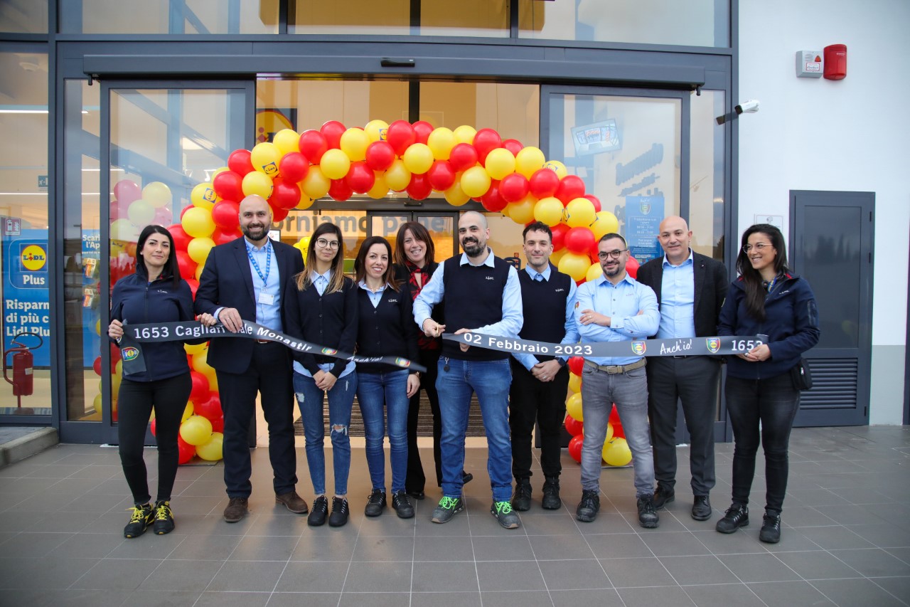 Lidl continua a crescere sul territorio con due nuove aperture a Cagliari e Palermo