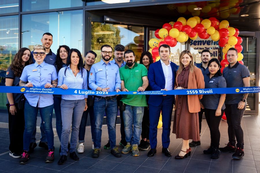 Lidl inaugura un nuovo supermercato a Rivoli