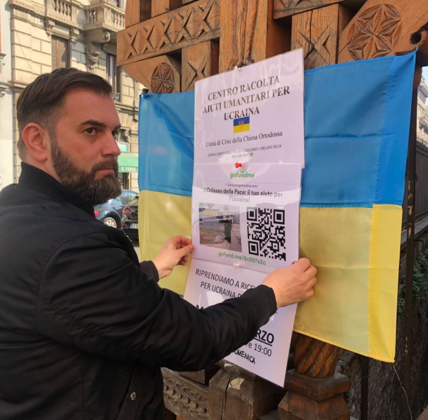 Parte da Milano il convoglio umanitario per l’Ucraina “Odissea della Pace 3”