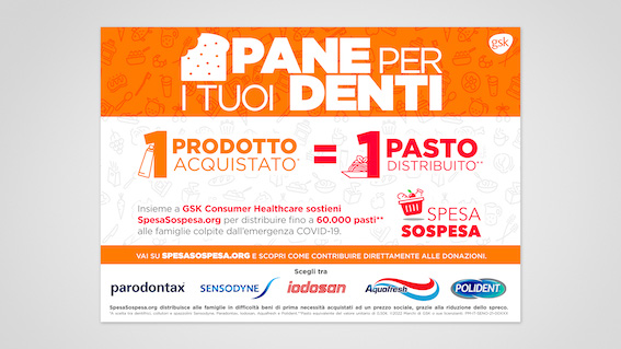 Al via la seconda edizione della campagna “Pane per i tuoi denti”