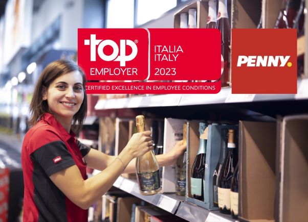 Penny Italia è Top Employer 2023
