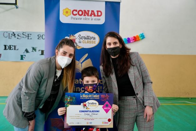 La 3C della scuola primaria Ugo Foscolo Budria di Pavullo Nel Frignano vince il Concorso Conad “Scrittori Di Classe”
