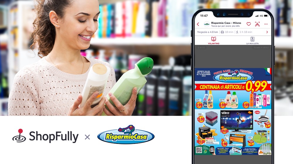 Risparmio Casa e Shopfully sono alleate nel contrasto all’inflazione