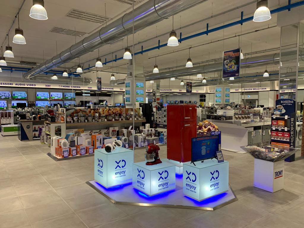 Trony presenta il restyling del punto vendita di Fano