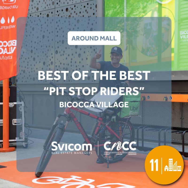Bicocca Village viene premiato per il progetto Esg “Pit Stop Riders”