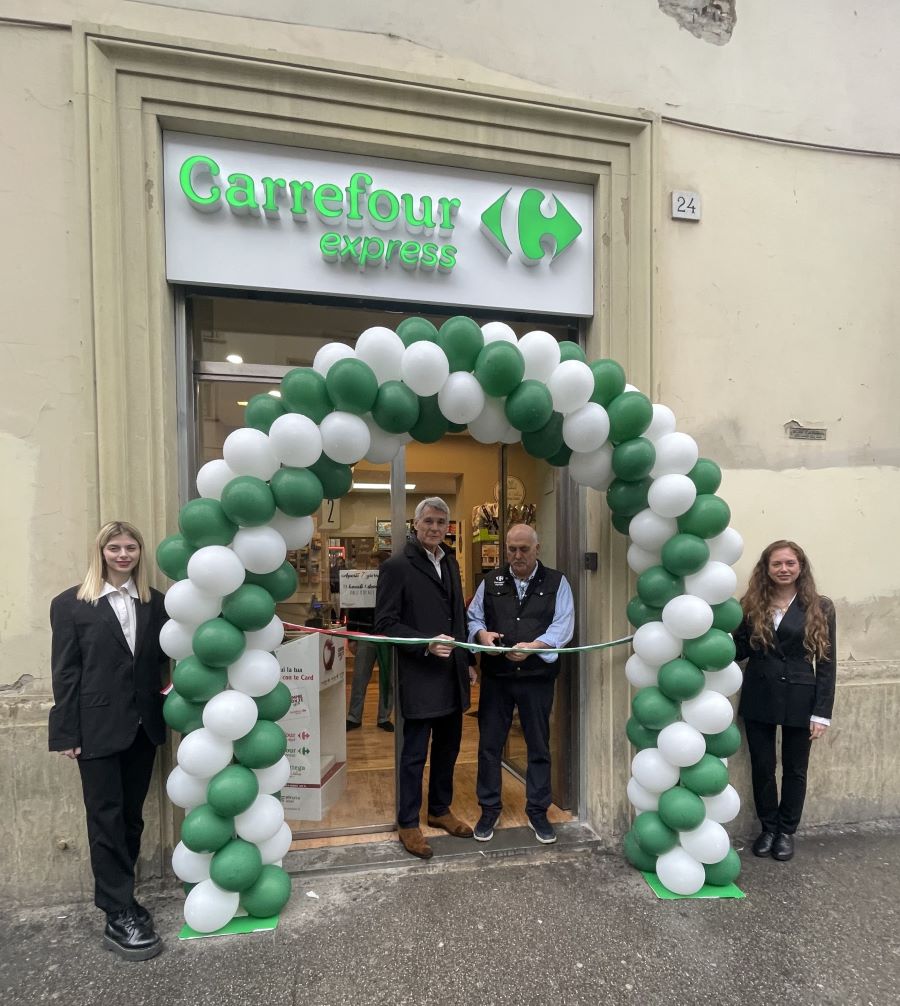 Etruria Retail apre un Carrefour Express nel cuore di Firenze