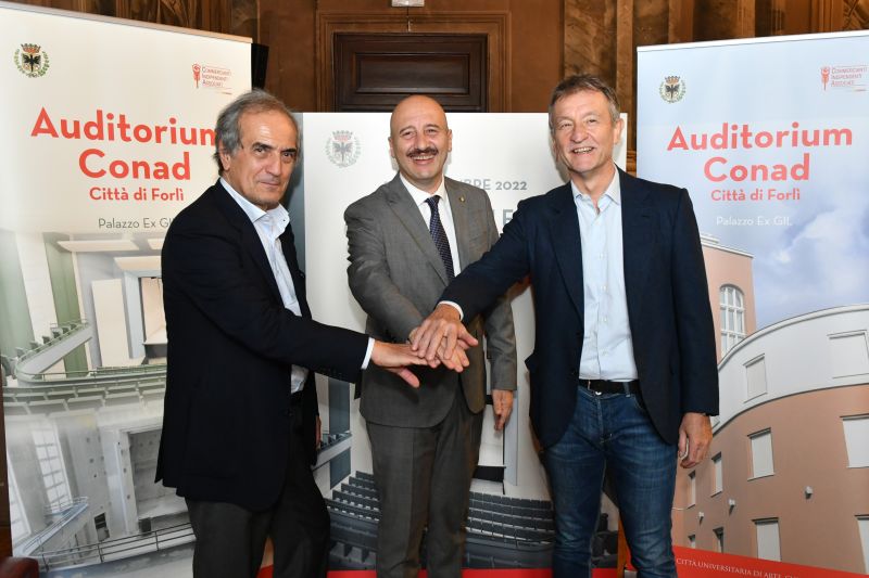Cia-Conad presenta il nuovo progetto per l'Auditorium "Città di Forlì" in collaborazione con l'Amministrazione Comunale