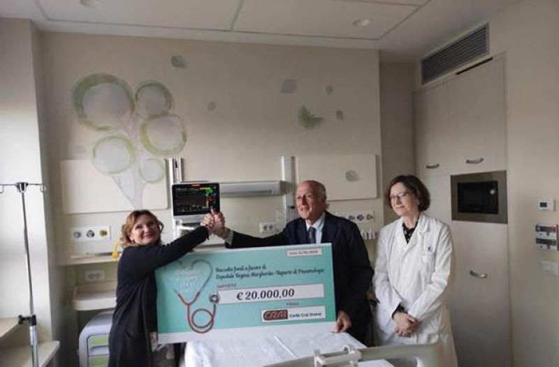 Code’ Crai Ovest è tra i finanziatori del reparto di Pneumologia pediatrica dell’ospedale Regina Margherita di Torino
