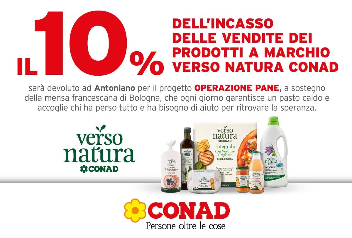 Conad Nord Ovest sostiene il progetto “Operazione Pane”