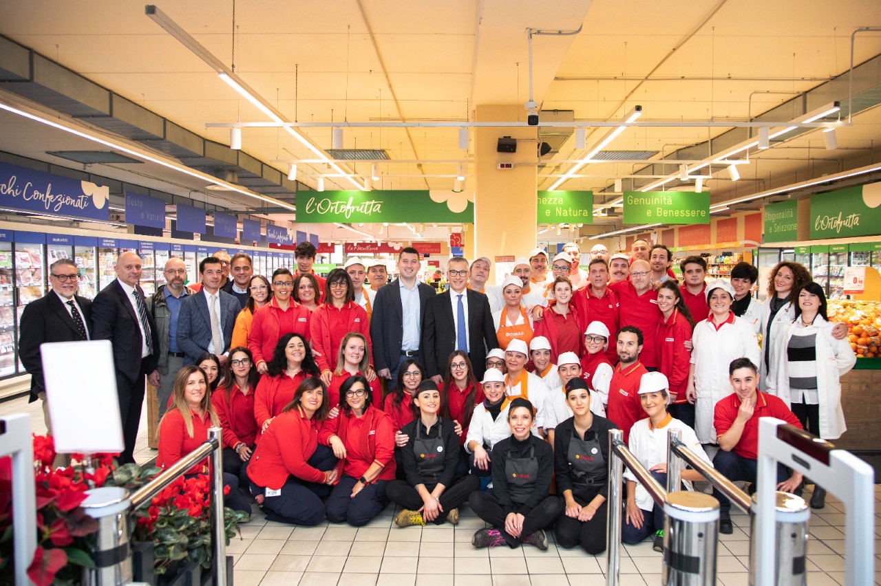 A Grosseto riapre il rinnovato Conad di via Clodia 