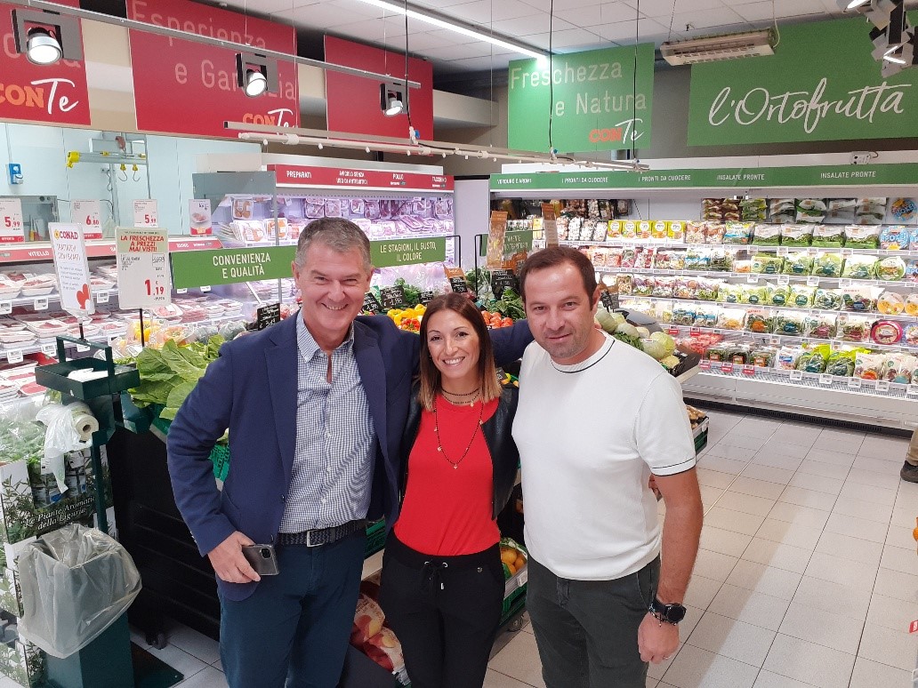 A Venaria riapre il Conad City di via Leonardo Da Vinci