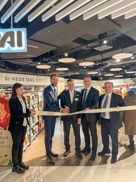 Green Retail  - Crai Tirreno apre il primo supermercato al "centro del mondo" 