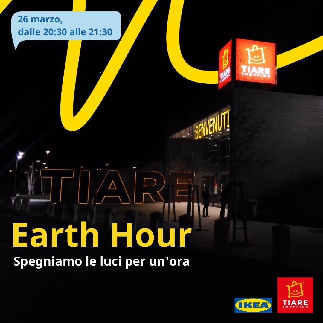 Tiare Shopping partecipa alla più grande mobilitazione mondiale contro i cambiamenti climatici promossa dal Wwf