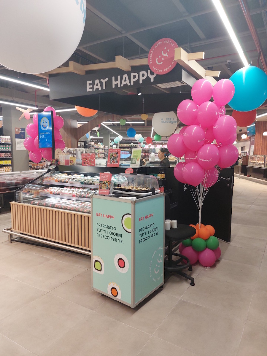 Eat Happy apre un punto vendita a Cardito, nel centro commerciale La Masseria