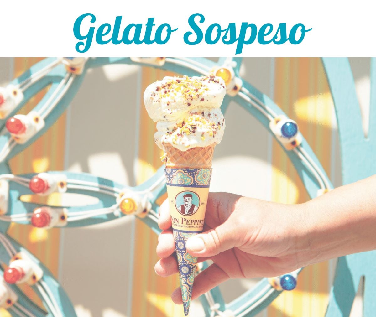 Arriva il gelato sospeso in tutte le gelaterie Don Peppinu