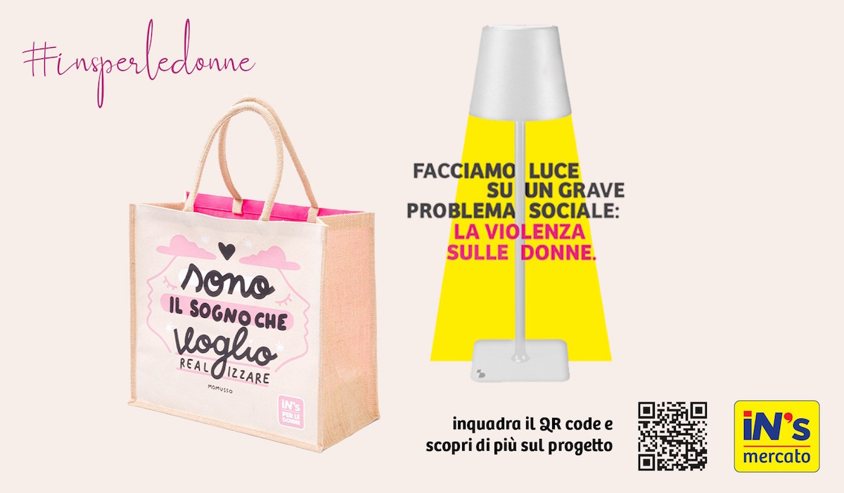 iN'S Mercato, un mese di iniziative per le donne e una campagna di sensibilizzazione e solidarietà contro la violenza di genere
