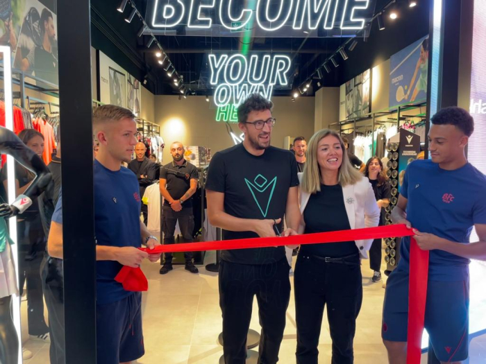 Inaugurato il nuovo Macron Store Gran Reno