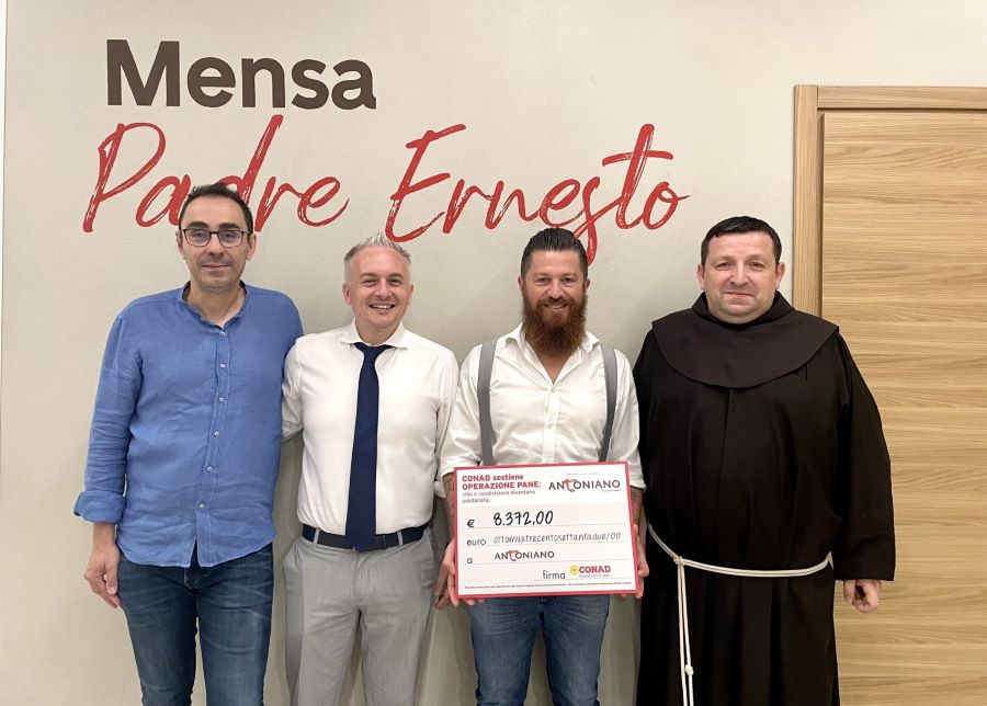 Conad Nord Ovest è al fianco di Antoniano nel progetto solidale “Operazione Pane”