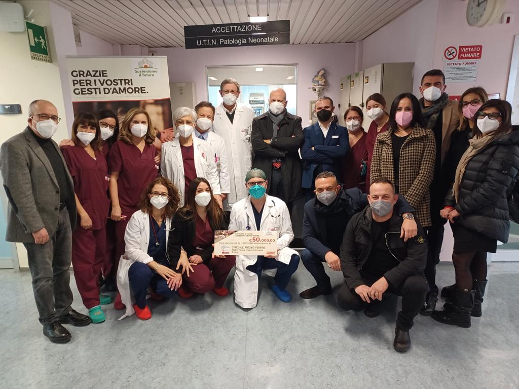 Green Retail  - Conad Adriatico dona 50.000 euro al reparto di Neonatalogia e Terapia Intensiva Neonatale dell’Ospedale Antonio Perrino di Brindisi 