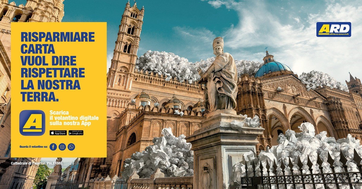 Prosegue la campagna di sensibilizzazione di Ard Discount contro lo spreco di carta