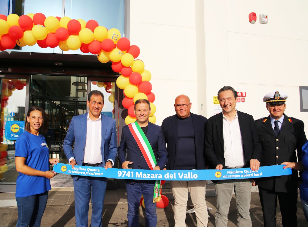 Apre le porte al pubblico il nuovo punto vendita di Lidl Italia a Mazara del Vallo
