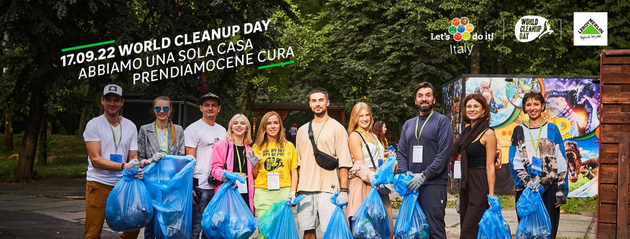 Decathlon e Leroy Merlin insieme per il World Cleanup Day