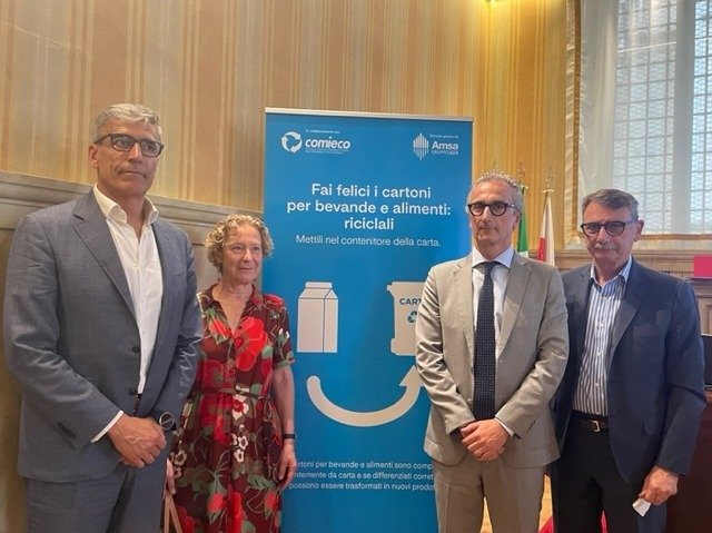 Al via la campagna di Amsa e Comieco, in collaborazione con Tetra Pak, per il riciclo dei cartoni di bevande e alimenti
