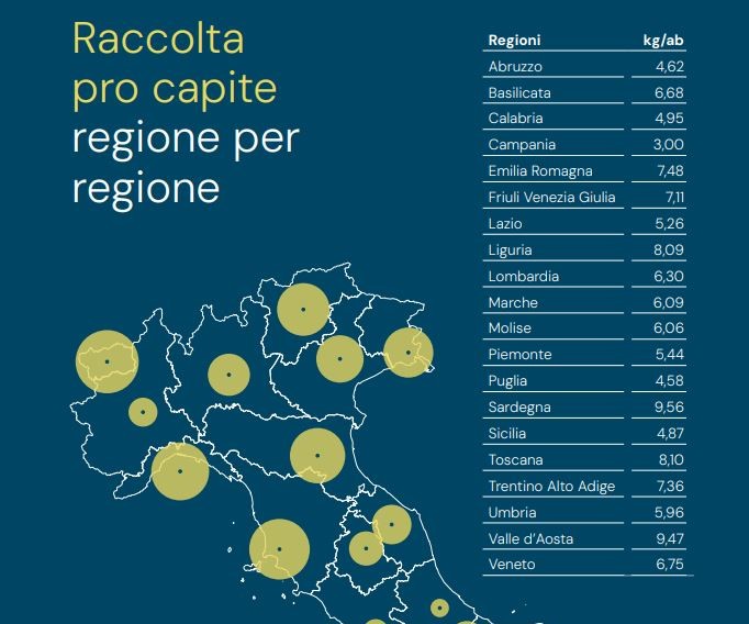 Green Retail  - Nel 2023 sono state raccolte in Italia 349mila tonnellate di Raee 