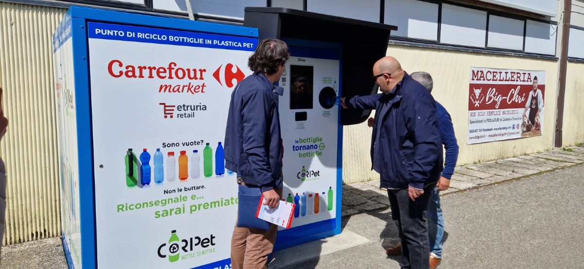 La Lunigiana è una terra green, grazie alle macchine “mangia plastica” di Etruria Retail